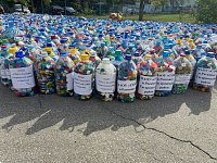 Участники экопроекта «Водорослям крышка» установили новый рекорд: собрано почти 8 млн пластиковых крышек