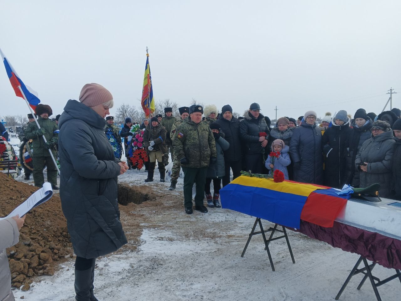 В Ершовском районе простились с погибшим в ходе СВО Андреем Паниным —  «Степной край», новости