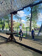 В Ершове состоялось открытие веревочного парка сезона 2025 года