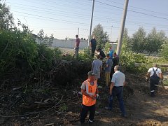 Жители Ершовского района участвуют в месячнике по благоустройству