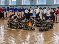 В Ершове состоялся очный этап муниципальной линейки «Служу Отечеству!»