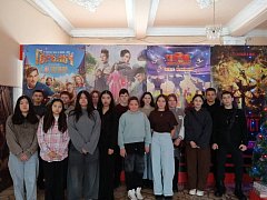 На премьере фильма в ершовском кинозале «Юбилейный» побывали школьники из с. Рефлектор