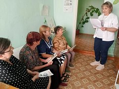 В Ершовском селе прошли тематические посиделки, посвященные профилактике болезней людей пожилого возраста