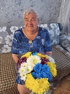 Долгожительница Ершовского района Раида Андрияновна Иконникова принимает поздравления с юбилеем