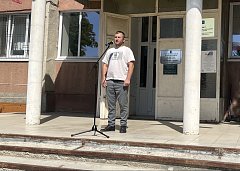 В Ершове прошел митинг, посвященный отправке волонтеров «Брони в тылу» в 30-ю командировку