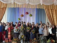 В селе Орлов-Гай Ершовского района прошел праздничный концерт ко Дню пожилого человека