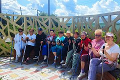 Ершовские сторонники ЗОЖ призывают всех «двигаться, не робеть – все болезни одолеть»