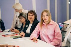 Член общественного совета при ОМВД России по Ершовскому району Марина Марина приняла участие в областном слете-семинаре Движения Первых