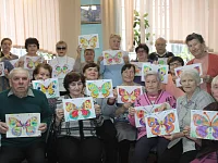 В творческой мастерской «Доброцентр» ершовцев учили бороться со стрессом