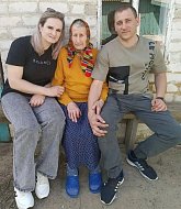 Жительница ершовского села Антонина Васильевна Шенина отмечает юбилей