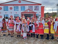 Ершовская фольклорная группа «Мордовочка» приняла участие в межрегиональном культурном фестивале