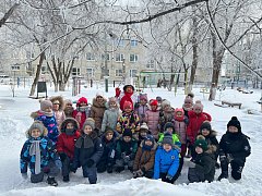 Ершовские дошколята весело отметили Всемирный день Снеговика