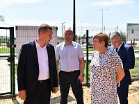 Глава региона Роман Бусаргин с рабочим визитом посетил Ершовский район