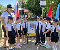 В детском саду «Василек» г. Ершова прошла «Дошкольная Зарница»