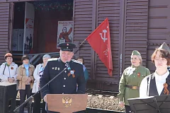 «Воинский эшелон» прибыл в Ершов