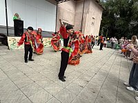 Для маленьких ершовцев в парке Пушкина подготовили увлекательное путешествие в мир игр и приключений