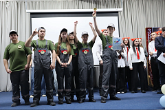 В школе №3 г. Ершова прошел фестиваль КВН «Цифровой ветер»