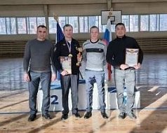 Ершовская команда ОМВД показала достойные результаты в областном чемпионате по гиревому двоеборью