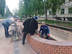 Ершов открывает сезон фонтанов