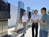 Легендарный космонавт Сергей Крикалёв посетил место приземления Юрия Гагарина