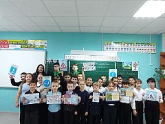 Ершовским школьникам напомнили о безопасности дорожного движения в период зимних каникул