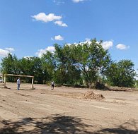 В Ершовском районе ведутся работы по благоустройству в рамках программы «Комплексное развитие сельских территорий»