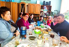 В ершовском «Доброцентре» радушно встречали участников спецоперации