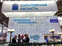 Саратовские волонтеры провели открытые мастер-классы для посетителей Международной выставки-форума «Россия»