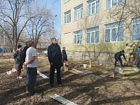 В самой крупной школе Ершова начался капитальный ремонт