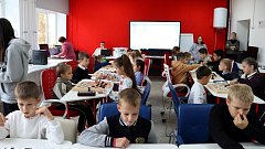 В ершовском IT-КУБе прошел отборочный этап шашечного турнира