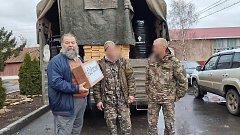 Ершовский колхоз собрал для военнослужащих СВО КамАЗ гуманитарной помощи