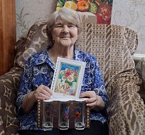 Жительница Ершовского района  отметила солидный юбилей