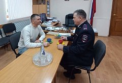 Состоялась рабочая встреча начальника ОМВД России по Ершовскому району и председателя Общественного совета