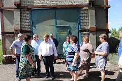 По приглашению трудового коллектива Николай Панков посетил насосную станцию в ершовском селе Орлов-Гай