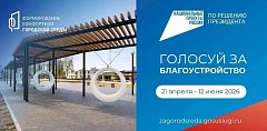 Голосование  за благоустройство продолжается