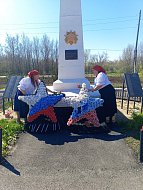 Жители Ершовского района несут «Вахту Памяти»