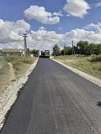 В Миусском МО Ершовского района завершен очередной этап ремонта дорог