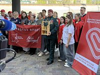 “Огонь памяти” прибыл на саратовскую землю