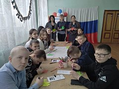 Школьники приняли участие в  беседе "Крымская весна"