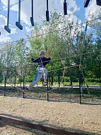 В Ершове состоялось открытие веревочного парка сезона 2025 года