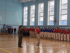 В Ершове состоялся очный этап муниципальной линейки «Служу Отечеству!»