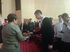 Ершовская молодежь чтит подвиг советского народа