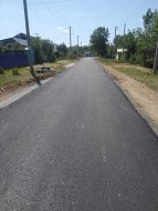 В Ершовском районе завершены очередные работы по ремонту дорог