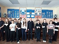 Отряд «Юный друг полиции» школы № 2 города Ершова побывал в отделе полиции