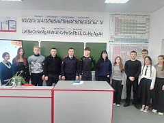На профориентационном мероприятии ершовским старшеклассникам предложили обратить внимание на профессию полицейского