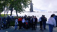 Ученики школы № 3 побывали  в городе-герое Волгограде