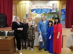 Ершовские артисты выступили перед бойцами, проходящими реабилитацию в саратовском госпитале