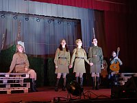 Ершовцы посмотрели театральную постановку о мужестве, самоотверженности и любви к Родине