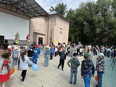 Для маленьких ершовцев в парке Пушкина подготовили увлекательное путешествие в мир игр и приключений