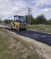 В Миусском МО Ершовского района завершен очередной этап ремонта дорог